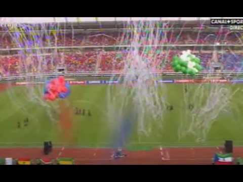 لقطات من حفل افتتاح كأس أفريقيا 2015