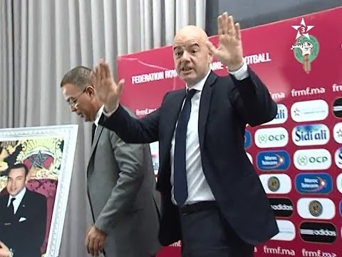 شاهد رئيس فيفا يؤكد قدرة المغرب على تنظيم كأس العالم