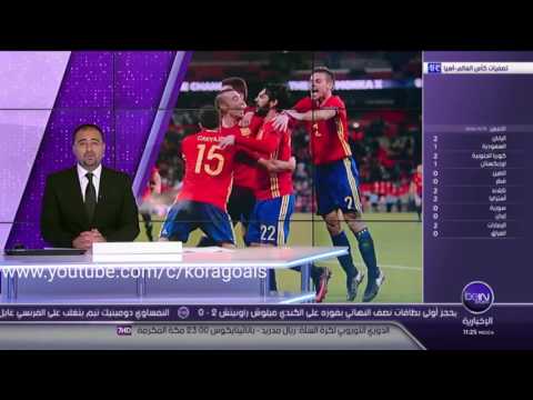 المنتخب الإسباني يجبر نظيره الإنجليزي على التعادل 22