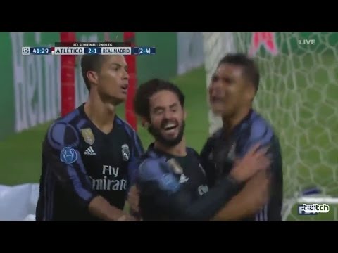 شاهد أتلتيكو مدريد يتقدّم على نظيره ريال مدريد 21 في الشوط الأول