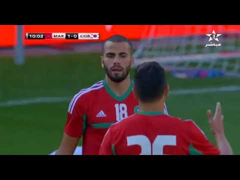 شاهد هدف ثاني للمغرب أمام كوريا الجنوبية