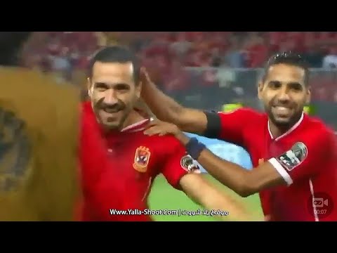 شاهد  الهدف الأول للنادي الأهلي في مرمي النجم الساحلي