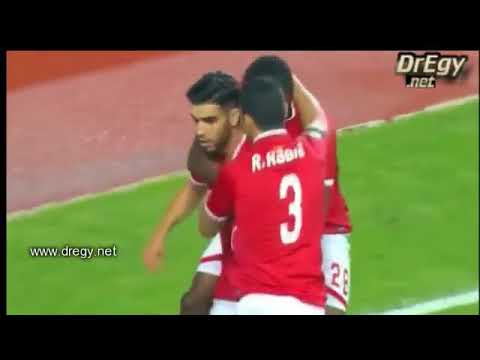 شاهد  الهدف الرابع لفريق الأهلي المصري في مرمي النجم الساحلي