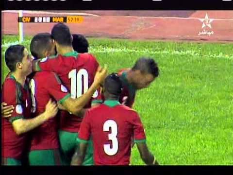 أهداف مباراة المغرب ضد الكوت ديفوار في تصفيات كأس العالم 2014