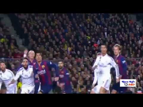 شاهد أهداف مباراة برشلونة وريال مدريد