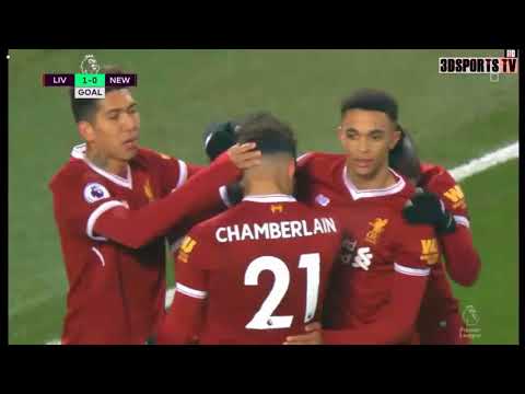 شاهد هدف محمد صلاح في مرمى نيوكاسل