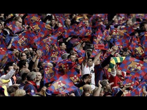 شاهدمشجعو برشلونة يرفضون طلبات البوليساريو