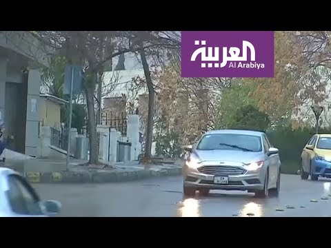 شاهد الأمطار الغزيرة تعود للمنطقة وتحذيرات من سيول